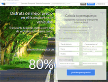 Tablet Screenshot of eurotransportcar.com